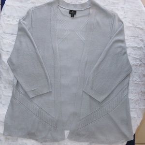 WORTHINGTON WOMAN PLUS SIZE KNIT CARDIGAN